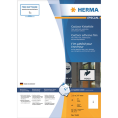 9543 Etikett Film Extra Tålig 210X2