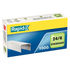24855600 Standard Staples 24/6 Galvanized