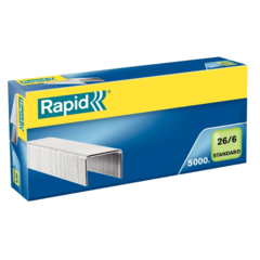 24861800 Standard Staples 26/6 Galvanized