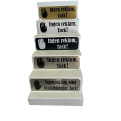 5999971 No Ads, Please! Starter Kit 100x30mm