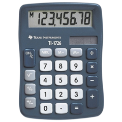 TI1726 Miniräknare Texas Instruments TI-1726 Solar