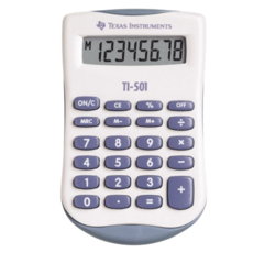 TI501 Miniräknare Texas Instruments TI-501