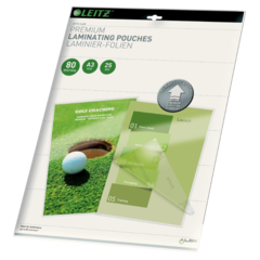 74860000 A3 Laminating Pouch 80 Mic