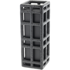 VC29237 Lyst Black Vase Ø11cm