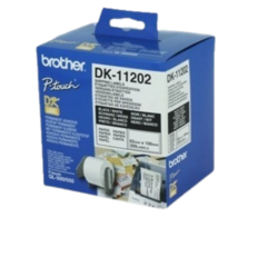 BRODK11202 Etikett Consignment 62X100 Vit