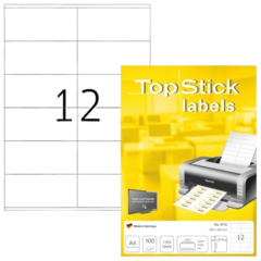 NN8715 Etikett Topstick 105X48Mm