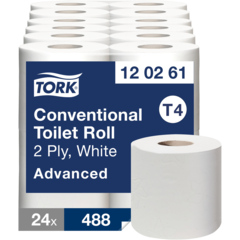 157120261 Toalettpapper Tork Advanced 2-lag T4