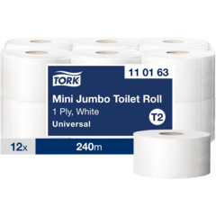 157110163 WC-PAPERI TORK T-MINI ADV T2