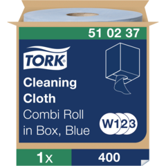 157510237 RENGJ.KLUT RULL PÅ BOKS BLÅ