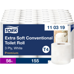 157110319 Toalettpapper Tork Premium Extra mjukt 3-lag T4