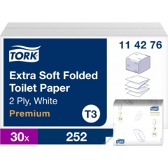 157114276 Toalettpapper Vikt Tork Premium Extra mjukt 2-lag T3