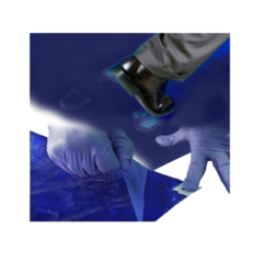 INDAVM366034B Klistermatta Blå 91x152cm