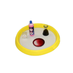 INDORY050 Spillbarriär Gul 200x6x5cm