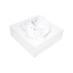 IND911385 Bomullsduk Vit MetallDet 1kg