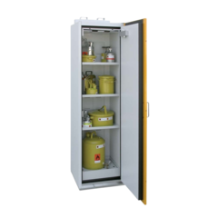INDB802100G Kemskåp 90min Gul 1-Dörr