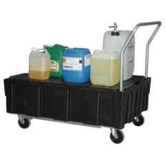 INDCH8435 Spillpall 250/2 4 Hjul PE