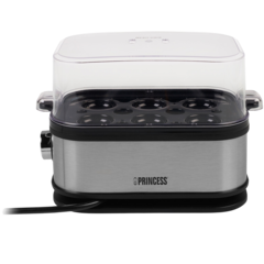 ON262046 Äggkokare 6 ägg Princess 400W Rostfritt stål