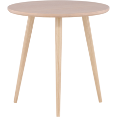 VD41000270 Sidobord Askim Vitputsad Ø48cm