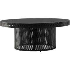 VD54000088 Soffbord West End Svart Ø100cm