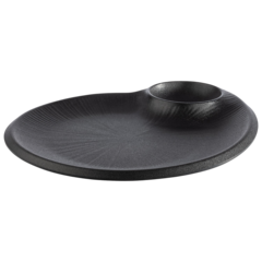 PA85075 Tallrik APS Nero Melamin