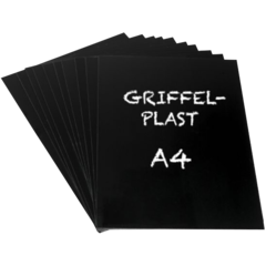 18790 Griffelplast Svart A4