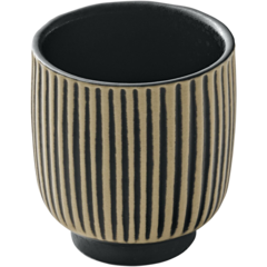 701545191000628 Black/White Nara Cup 10cl