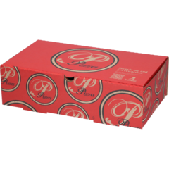 2880 Pizzakasse Rød 28x16x8cm Calzone