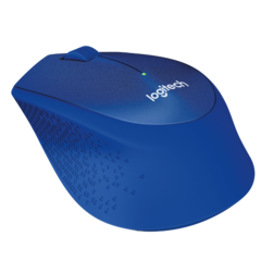 910004910 Mus M330 Silent Plus Blå