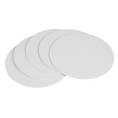 BB81102393 Glasunderlägg Bed & Bath Vit 8-lag 9cm