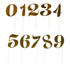 HIS70603 Cake Decoration Numbers