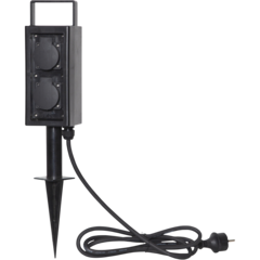 STR41897 Förgrening Plugge Svart