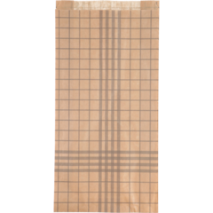 333712 Brödpåse 5kg 220/80x440mm Rutmönster