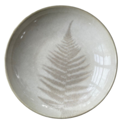 BLO1129108KJ Blocho Hotel Deep Plate with Fern Design 26cm