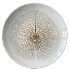 BLO31 Blocho Hotel Leaf Decor Flat Plate 2