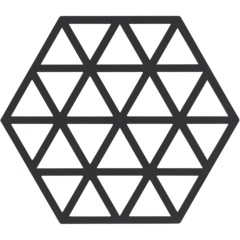 ZD34 Grytunderlägg Zone Triangles Silikon