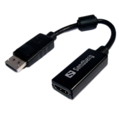 50828 Adapter Displayport till HDMI Sandberg