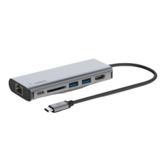 AVC008BTSGY USB-C Hub Belkin 6 Portar