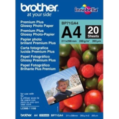 BP71GA4 Fotopapper Brother Ink-jet Blankt 260g A4