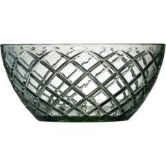 LG29036 Salladsskål Lyngby Glas Sorrento Grön 24cm