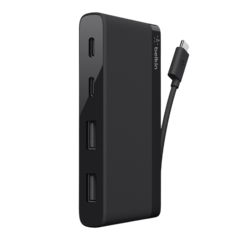F4U090BTBLK USB-C Hub Belkin 4-Portar