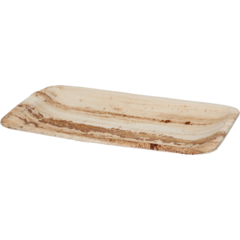PB02 Palmbladstallrik Flat 25x15cm