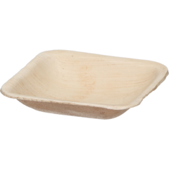 PB04 Palmbladstallrik Djup 9x9cm