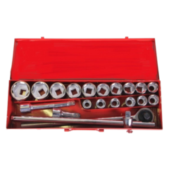 SIS792100 Hylsnyckelsats 3/4" 1,9-5cm