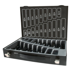 SISA205200 BorrLåda 1-10mm 170st Terrax