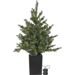 ST60603 Julgran med LED Star Trading Greyland 90cm