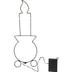 ST70147 Ljus Silhuett Candly 41cm