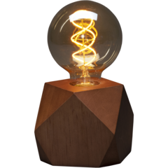 GK1812600 Bordslampa Brun LED USB