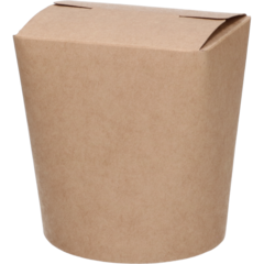 550511 TAKE AWAY BOKS BRUN 45CL