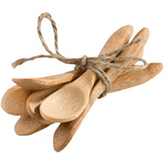 BI9993053 Bamu 6-Piece Spoon Set 9cm