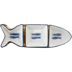 BIKP21028 3-Piece Fish Bowl with Base 27.7cm